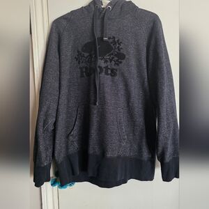 Roots Men's Charcoal Gray Hoodie